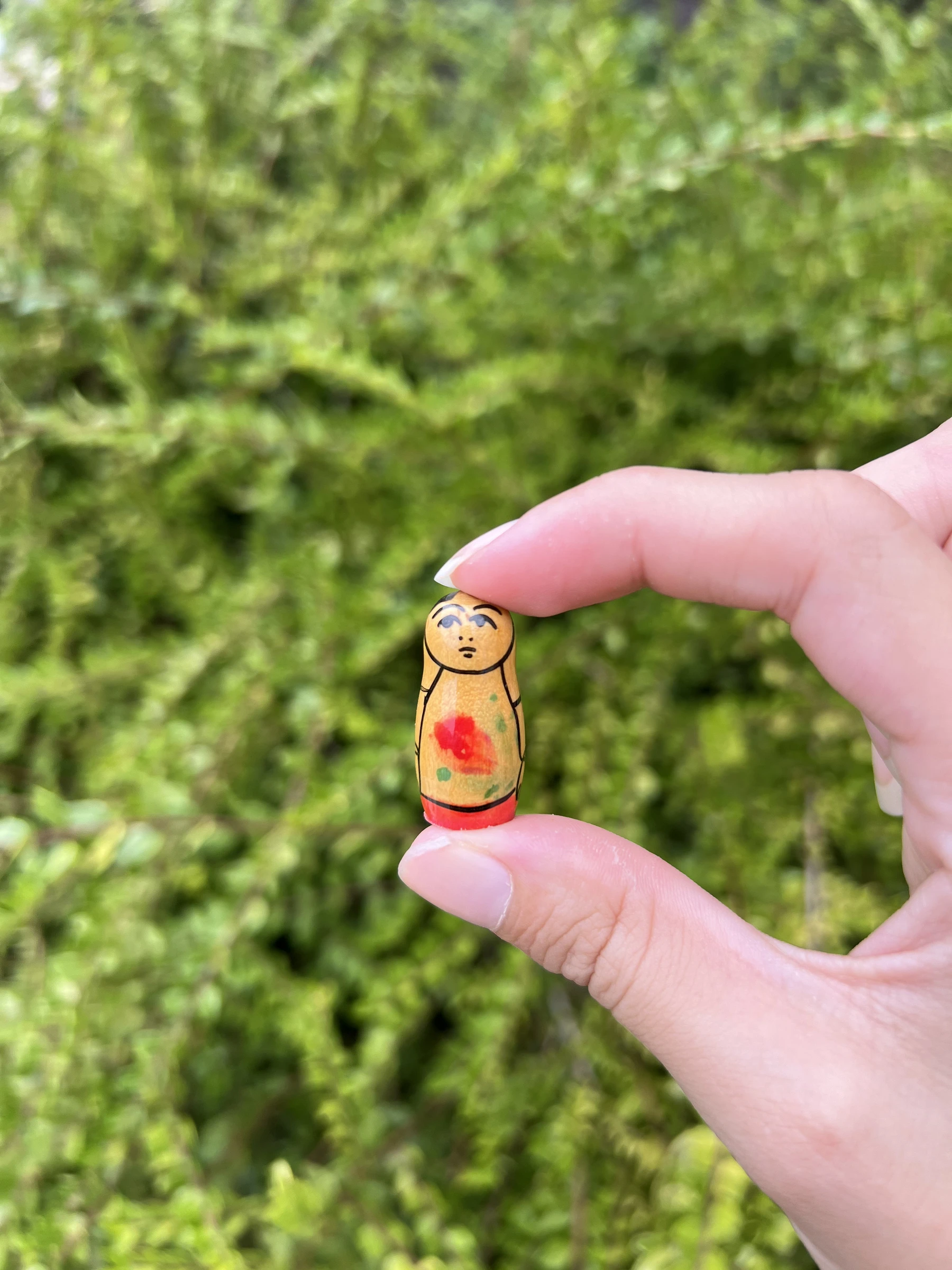 🪆 Boneca russa Matrioshka vintage feita na URSS de madeira 4 peças – photo 17